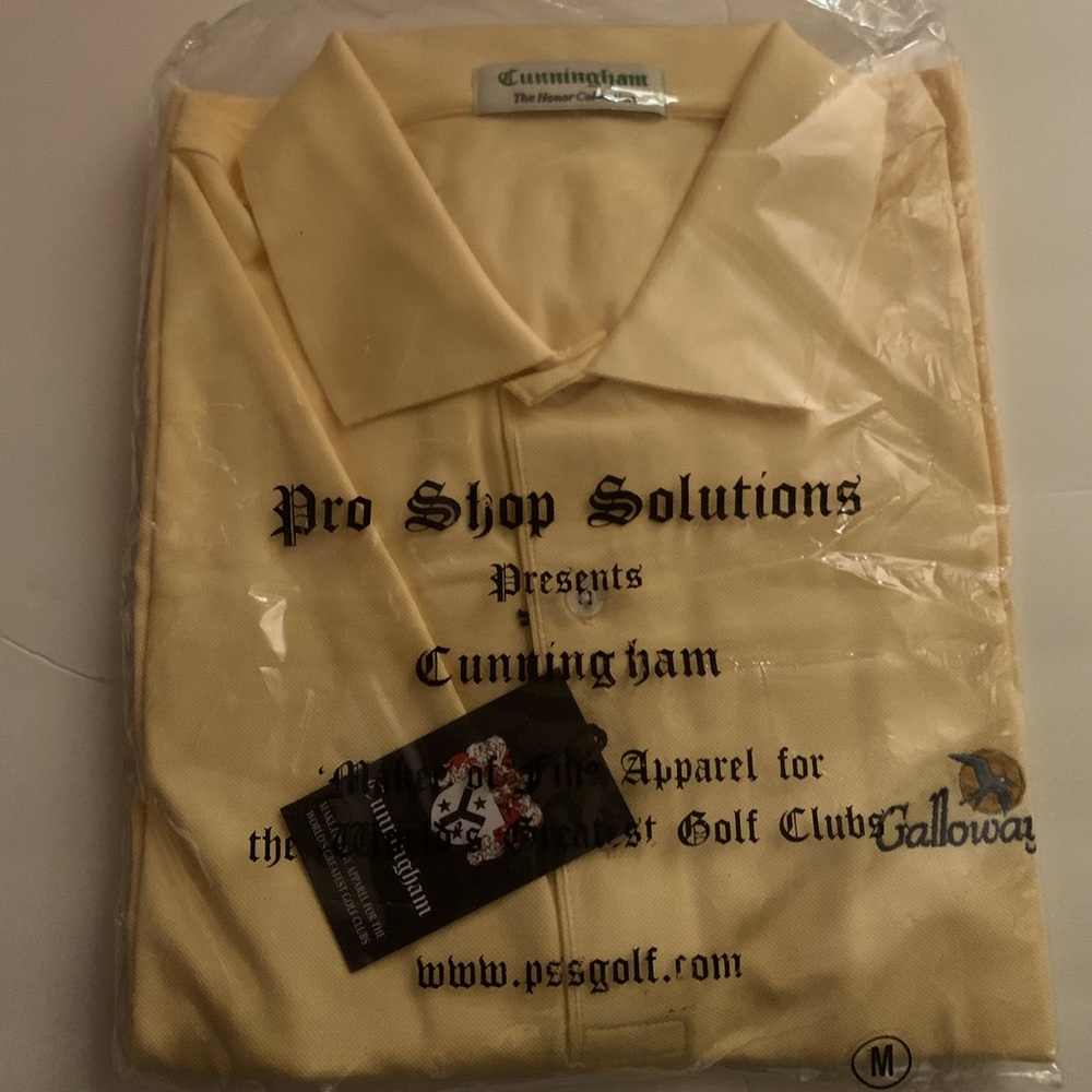 Cunningham The Honor Collection polo golf shirt Galloway National Golf Club NJ